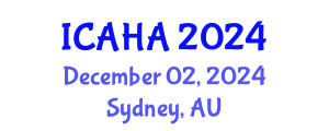 International Conference on Alternative Healthcare and Acupuncture (ICAHA) December 02, 2024 - Sydney, Australia