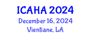International Conference on Alternative Healthcare and Acupuncture (ICAHA) December 16, 2024 - Vientiane, Laos