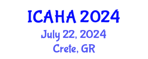 International Conference on Alternative Healthcare and Acupuncture (ICAHA) July 22, 2024 - Crete, Greece