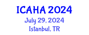 International Conference on Alternative Healthcare and Acupuncture (ICAHA) July 29, 2024 - Istanbul, Turkey