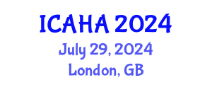 International Conference on Alternative Healthcare and Acupuncture (ICAHA) July 29, 2024 - London, United Kingdom