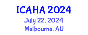 International Conference on Alternative Healthcare and Acupuncture (ICAHA) July 22, 2024 - Melbourne, Australia
