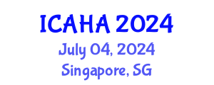 International Conference on Alternative Healthcare and Acupuncture (ICAHA) July 04, 2024 - Singapore, Singapore