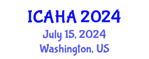 International Conference on Alternative Healthcare and Acupuncture (ICAHA) July 15, 2024 - Washington, United States