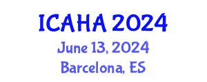 International Conference on Alternative Healthcare and Acupuncture (ICAHA) June 13, 2024 - Barcelona, Spain