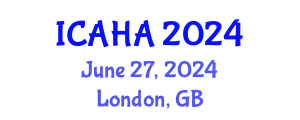 International Conference on Alternative Healthcare and Acupuncture (ICAHA) June 27, 2024 - London, United Kingdom