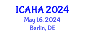 International Conference on Alternative Healthcare and Acupuncture (ICAHA) May 16, 2024 - Berlin, Germany