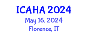 International Conference on Alternative Healthcare and Acupuncture (ICAHA) May 16, 2024 - Florence, Italy