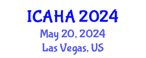 International Conference on Alternative Healthcare and Acupuncture (ICAHA) May 20, 2024 - Las Vegas, United States