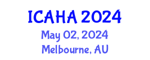 International Conference on Alternative Healthcare and Acupuncture (ICAHA) May 02, 2024 - Melbourne, Australia