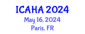 International Conference on Alternative Healthcare and Acupuncture (ICAHA) May 16, 2024 - Paris, France