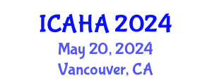 International Conference on Alternative Healthcare and Acupuncture (ICAHA) May 20, 2024 - Vancouver, Canada