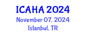 International Conference on Alternative Healthcare and Acupuncture (ICAHA) November 07, 2024 - Istanbul, Turkey
