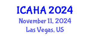 International Conference on Alternative Healthcare and Acupuncture (ICAHA) November 11, 2024 - Las Vegas, United States