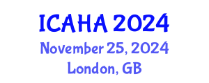 International Conference on Alternative Healthcare and Acupuncture (ICAHA) November 25, 2024 - London, United Kingdom