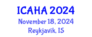 International Conference on Alternative Healthcare and Acupuncture (ICAHA) November 18, 2024 - Reykjavik, Iceland