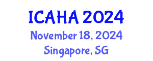 International Conference on Alternative Healthcare and Acupuncture (ICAHA) November 18, 2024 - Singapore, Singapore
