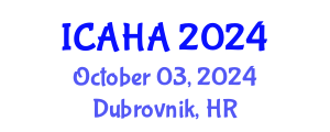 International Conference on Alternative Healthcare and Acupuncture (ICAHA) October 03, 2024 - Dubrovnik, Croatia
