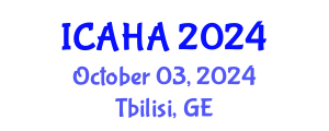 International Conference on Alternative Healthcare and Acupuncture (ICAHA) October 03, 2024 - Tbilisi, Georgia