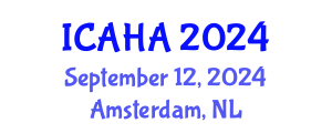 International Conference on Alternative Healthcare and Acupuncture (ICAHA) September 12, 2024 - Amsterdam, Netherlands