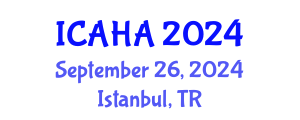 International Conference on Alternative Healthcare and Acupuncture (ICAHA) September 26, 2024 - Istanbul, Turkey