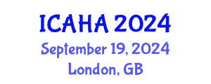 International Conference on Alternative Healthcare and Acupuncture (ICAHA) September 19, 2024 - London, United Kingdom
