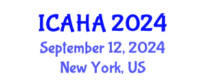 International Conference on Alternative Healthcare and Acupuncture (ICAHA) September 12, 2024 - New York, United States