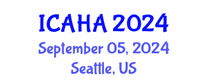 International Conference on Alternative Healthcare and Acupuncture (ICAHA) September 05, 2024 - Seattle, United States