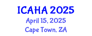 International Conference on Alternative Healthcare and Acupuncture (ICAHA) April 15, 2025 - Cape Town, South Africa