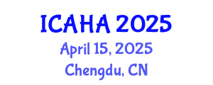 International Conference on Alternative Healthcare and Acupuncture (ICAHA) April 15, 2025 - Chengdu, China