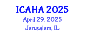 International Conference on Alternative Healthcare and Acupuncture (ICAHA) April 29, 2025 - Jerusalem, Israel