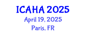 International Conference on Alternative Healthcare and Acupuncture (ICAHA) April 19, 2025 - Paris, France