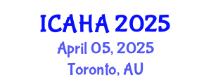 International Conference on Alternative Healthcare and Acupuncture (ICAHA) April 05, 2025 - Toronto, Australia