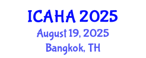 International Conference on Alternative Healthcare and Acupuncture (ICAHA) August 19, 2025 - Bangkok, Thailand