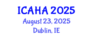 International Conference on Alternative Healthcare and Acupuncture (ICAHA) August 23, 2025 - Dublin, Ireland