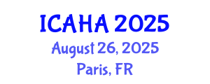 International Conference on Alternative Healthcare and Acupuncture (ICAHA) August 26, 2025 - Paris, France