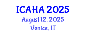 International Conference on Alternative Healthcare and Acupuncture (ICAHA) August 12, 2025 - Venice, Italy