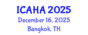 International Conference on Alternative Healthcare and Acupuncture (ICAHA) December 16, 2025 - Bangkok, Thailand