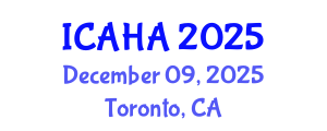 International Conference on Alternative Healthcare and Acupuncture (ICAHA) December 09, 2025 - Toronto, Canada