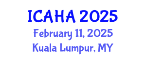 International Conference on Alternative Healthcare and Acupuncture (ICAHA) February 11, 2025 - Kuala Lumpur, Malaysia