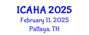International Conference on Alternative Healthcare and Acupuncture (ICAHA) February 11, 2025 - Pattaya, Thailand