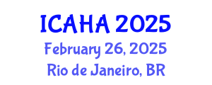 International Conference on Alternative Healthcare and Acupuncture (ICAHA) February 26, 2025 - Rio de Janeiro, Brazil
