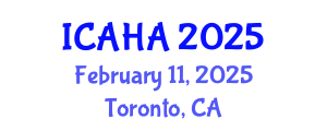 International Conference on Alternative Healthcare and Acupuncture (ICAHA) February 11, 2025 - Toronto, Canada