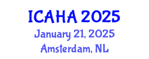 International Conference on Alternative Healthcare and Acupuncture (ICAHA) January 21, 2025 - Amsterdam, Netherlands