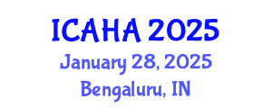 International Conference on Alternative Healthcare and Acupuncture (ICAHA) January 28, 2025 - Bengaluru, India