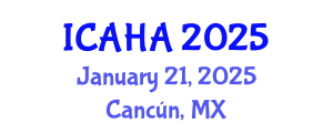 International Conference on Alternative Healthcare and Acupuncture (ICAHA) January 21, 2025 - Cancún, Mexico