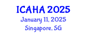 International Conference on Alternative Healthcare and Acupuncture (ICAHA) January 11, 2025 - Singapore, Singapore