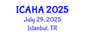 International Conference on Alternative Healthcare and Acupuncture (ICAHA) July 29, 2025 - Istanbul, Turkey