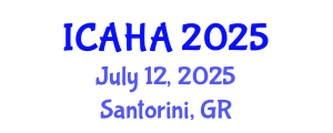 International Conference on Alternative Healthcare and Acupuncture (ICAHA) July 12, 2025 - Santorini, Greece