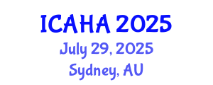 International Conference on Alternative Healthcare and Acupuncture (ICAHA) July 29, 2025 - Sydney, Australia